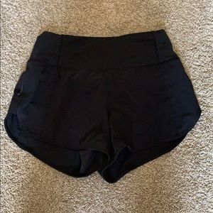 Black athletes shorts